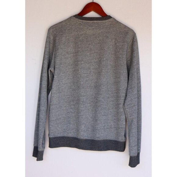 Lucky Jeans Triumph Women's Small Gray Sweatshirt Twin Speed Tiger Knit Sweater - Picture 6 of 7